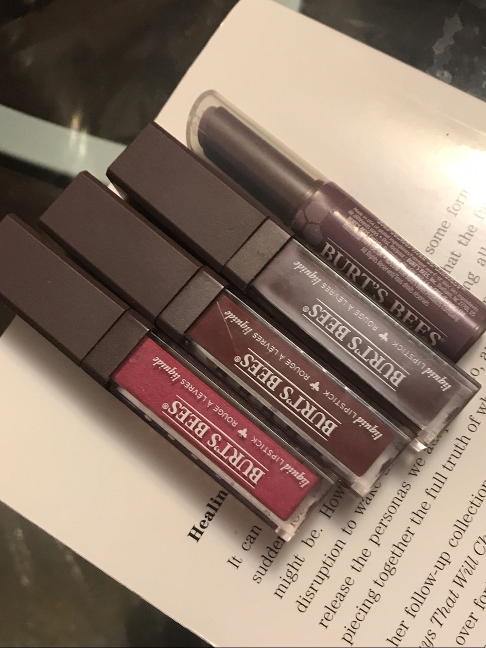 Burt Bees lipstick
